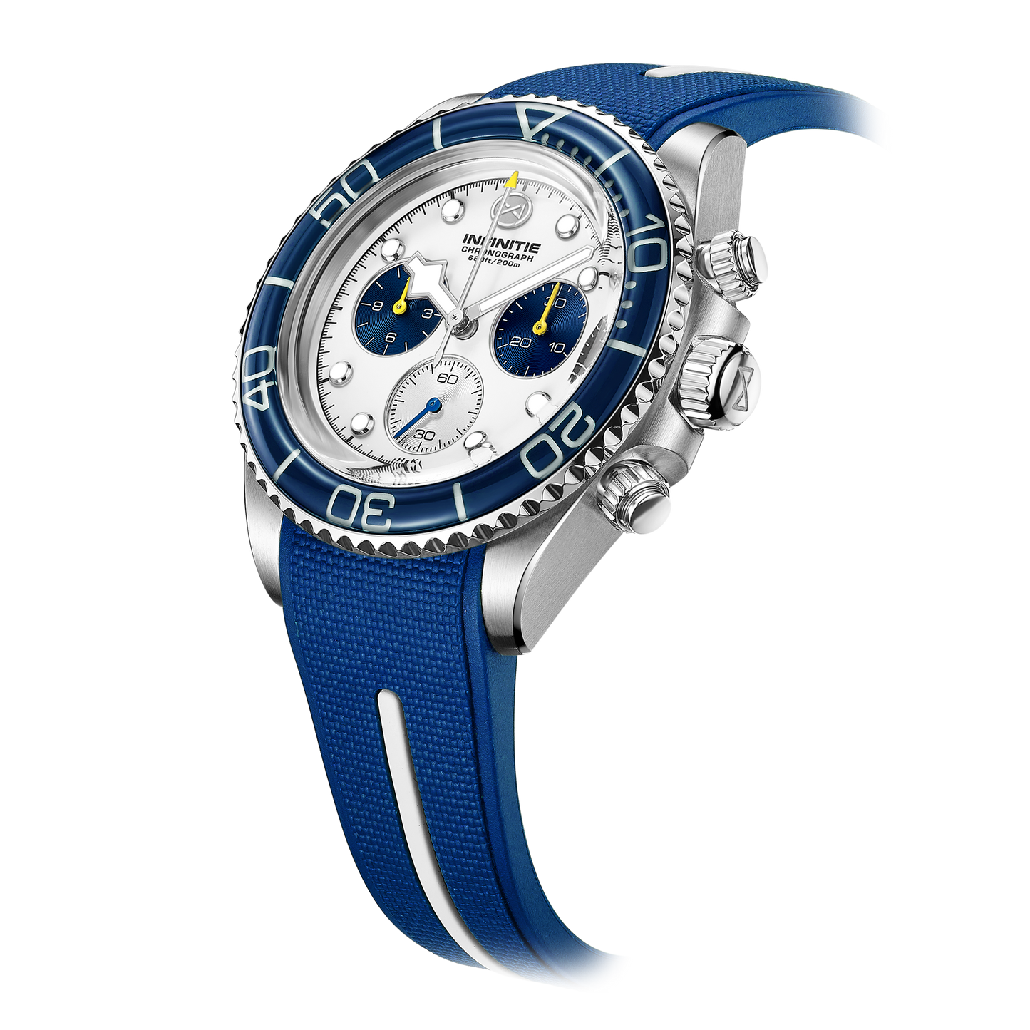 INFINITIE - S2 - AQUARIST - White & Blue Dial