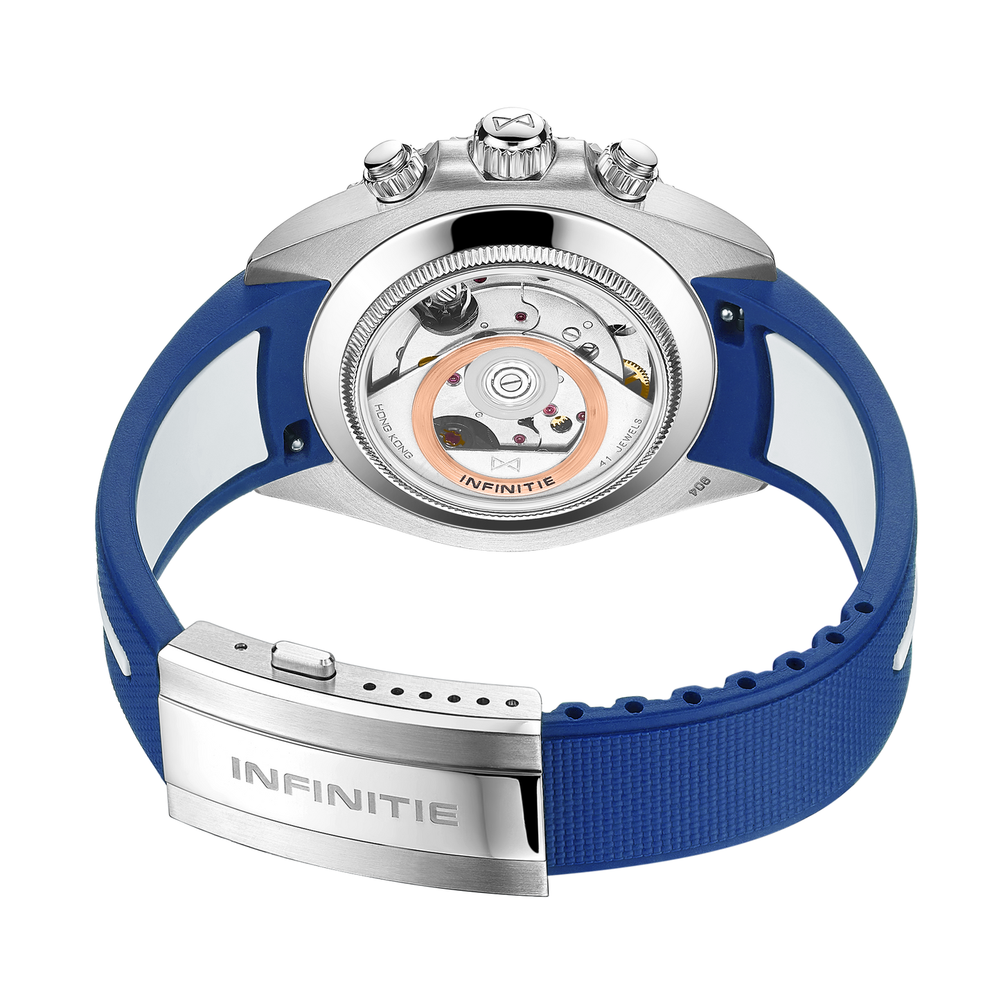 INFINITIE - S2 - AQUARIST - White & Blue Dial